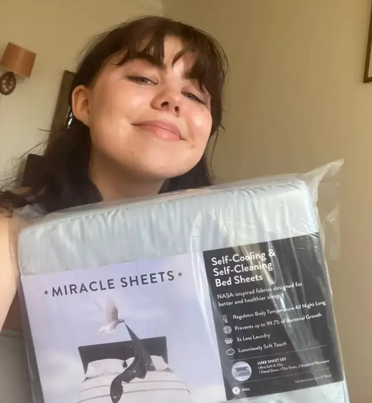 Miracle Sheets Customer Review - Milan B.